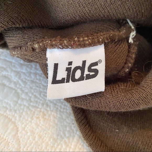 Lids Pom Pom Tassel Tie Fair Isle Knit Beanie - Picture 3 of 8